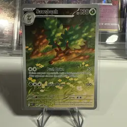 Pokemon TCG Card Sawsbuck 092/086 White Flare Illustration Rare *English* - NM - Image 1