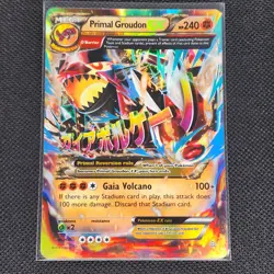 Primal Groudon EX - 86/160 - Ultra Rare - Primal Clash - Pokemon Card - LP - Image 1
