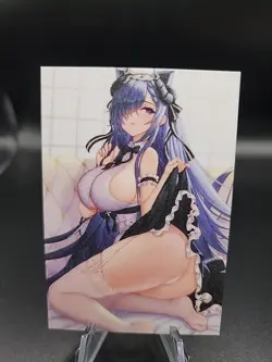 August Von Parseval Azur Lane Anime Waifu Card Doujin ACG Goddess - Image 1