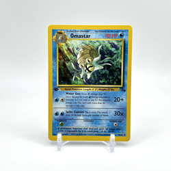 Omastar 40/62 1st-Edition Non-Holo Pokemon Card Fossil NM - Image 3