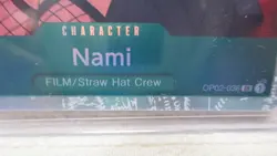 Nami Super Rare One Piece Card Game Paramount War OP02-036 NM/M English - Image 2