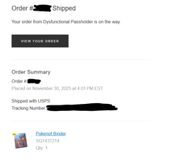 Dysfunctional Passholder Mewtwo Charizard Pokenot Binder + Holo Card New IN HAND - Image 3