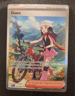 Dawn 129/094 Phantasmal Flames Pokemon Card Near Mint English - Image 1