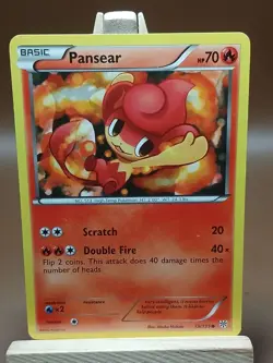 HP Pansear 19/135 - Pokemon Plasma Storm Common Card - Image 1