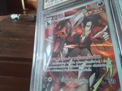 Pokemon Cards promo thai 206 /184 hounddoom ar x sr ex graded slab card art b32 - Image 4