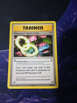Pokemon Card TCG Mega Venusaur EX 155/132 Full Art Evolution With Spirit Link - Image 3