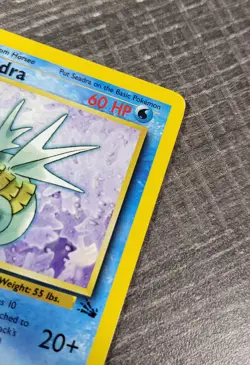 Seadra 1st Edition Fossil 42/62Vintage Pokemon Card MP Condition - Image 2