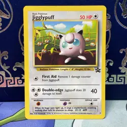 Pokemon TCG - Jigglypuff - Black Star Promo Card 7 - WOTC - LP - Image 1