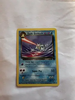 Pokemon Dark Golduck 37/82 1st Edition Non-Holo Rare Card - Image 1