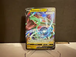 Rayquaza V 100 2023 Pokemon Crown Zenith Ultra Rare Card NM+ 👀 - Image 1