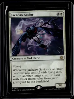 Jackdaw Savior - 18 - Foil - BLB - NM - MTG Magic the Gathering - Image 1