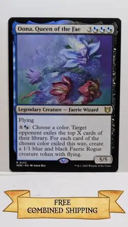 Oona, Queen of the Fae Commander: Wilds of Eldraine Regular - Image 1