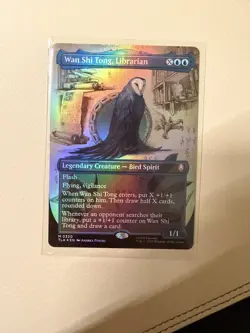 Wan Shi Tong Librarian Borderless FOIL Avatar Pack Fresh MTG MINT 320 - Image 1