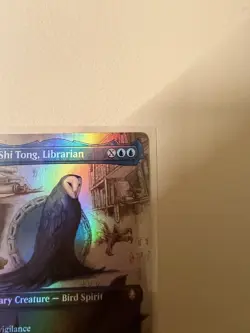 Wan Shi Tong Librarian Borderless FOIL Avatar Pack Fresh MTG MINT 320 - Image 4