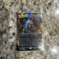 Magic The Gathering Anti-Venom Horrifying Healer Borderless Foil NEW SEALED USA - Image 1