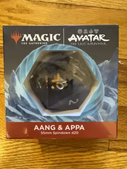 MTG Avatar The Last Airbender Aang & Appa 55mm Spindown D20 Sealed - Image 4