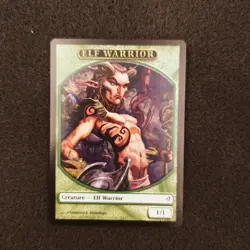 MTG Elf Warrior Token Lorwyn 9/11 Regular Token - Image 1