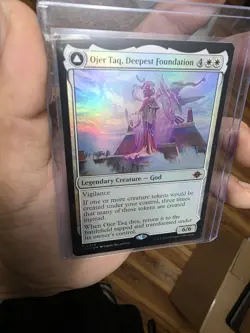 MTG FOIL*Ojer Taq, Deepest Foundation Temple of Civilization The Lost Caverns - Image 1