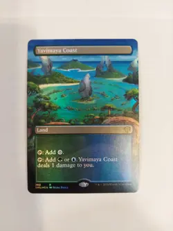 Yavimaya Coast (Borderless) Dominaria United Foil - Image 1