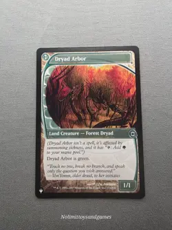 MTG Dryad Arbor #174/180 Uncommon The List Reprints Magic The Gathering - Image 1