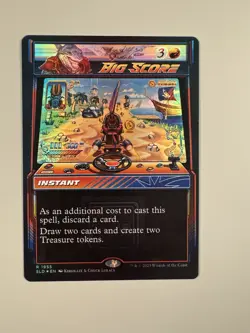 Big Score Secret Lair Foil NM MTG - Image 1