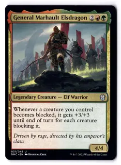 General Marhault Elsdragon NM* Commander Dominaria United 031/048 -UnltdCards - Image 1