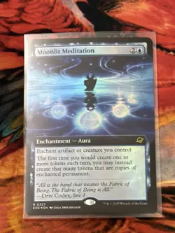 Edge Of Eternities- Moonlit Meditation- Enchantment- Borderless Foil- EoE 327- - Image 3