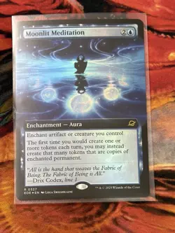 Edge Of Eternities- Moonlit Meditation- Enchantment- Borderless Foil- EoE 327- - Image 5