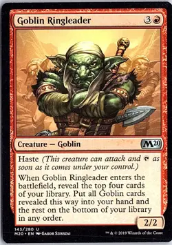 Goblin Ringleader U Core Set 2020 143 LP Magic - Image 1