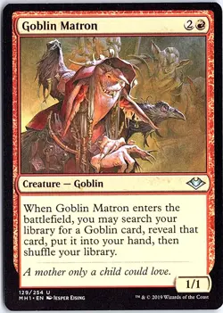 Goblin Matron U Modern Horizons 129 LP Magic - Image 1