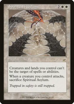 Spiritual Asylum [Nemesis] Magic MTG - Image 1