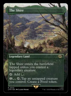 MTG LOTR The Shire Borderless R 0345 Non Foil Magic the Gathering $1 Shipping - Image 1