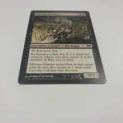Marrow-Gnawer 124 / 306 MP Champions of Kamigawa CHK MTG Rat Rogue Commander - Image 2