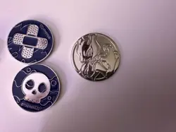 Pokemon Pokemon Go Ultra Premium Collection - 6 Metal Dice Counters - 3 Coins - Image 2