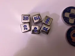 Pokemon Pokemon Go Ultra Premium Collection - 6 Metal Dice Counters - 3 Coins - Image 3