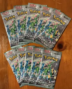 10 PACKS POKEMON CYBER JUDGE SV5M, (JAPANESE) SEALED - Image 1
