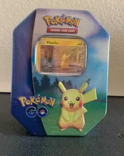 Pokemon GO Pikachu Tin Brand New & Sealed - Ships Fast - Image 1