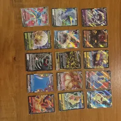 Pokemon TCG Lot Of 15 Basic Cards Years 2020/2021 - Image 1