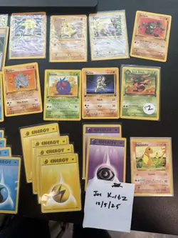 Pokemon TCG Base Set, Jungle, Fossil, 1st Edition Shadowless NM/LP/MP - Image 3