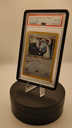 Pokemon 1st Edition Lugia 9/111 Neo Genesis Holo PSA 8 - Image 2