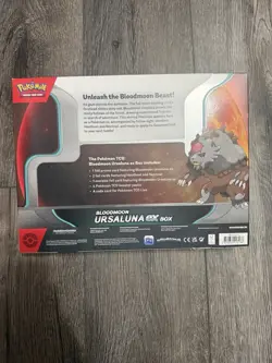 Pokemon TCG Ursaluna Bloodmoon EX Box (Sealed) - Image 2