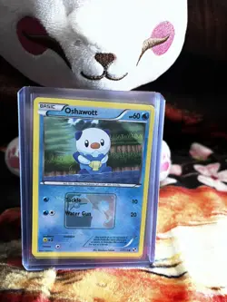 2011 Pokemon Black & White Pokemon League Promo Oshawott #27/114 - Image 1