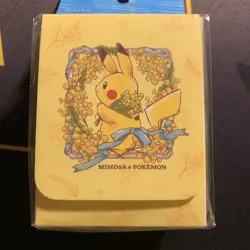 Japanese Pokemon Center Deck Case MIMOSA e Pokemon -BRAND NEW- US Seller - Image 1