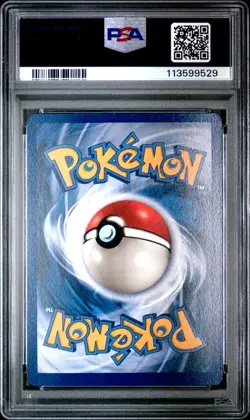 1999 POKEMON FOSSIL #10 LAPRAS-HOLO PSA NM 7 - Image 2