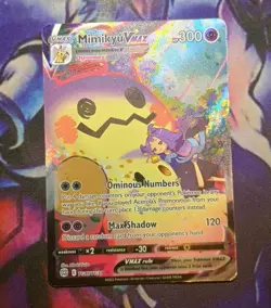 Pokemon TCG Mimikyu VMAX Tg17/Tg30 SWSH09: Brilliant Stars Trainer Gallery NM - Image 1