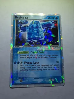 Regice EX Holo Ultra Rare Card 97/101 Hidden Legends Series - Image 1