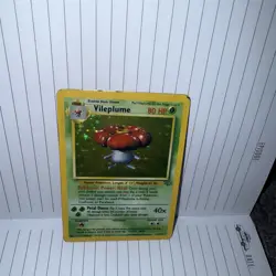 Pokemon TCG Vileplume - Jungle Set 15/64 - Rare Holo Vintage Card WOTC 1999 - Image 2