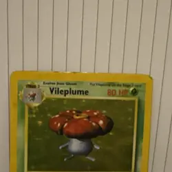 Pokemon TCG Vileplume - Jungle Set 15/64 - Rare Holo Vintage Card WOTC 1999 - Image 4