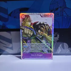 Gol. D. Roger (SR) OP13-064 One Piece Card Carrying On His Will English - Image 2