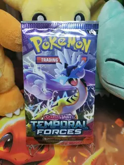 Pokemon SV Temporal Forces Booster Pack - 10 Cards / Pack - Random Art - SEALED - Image 1